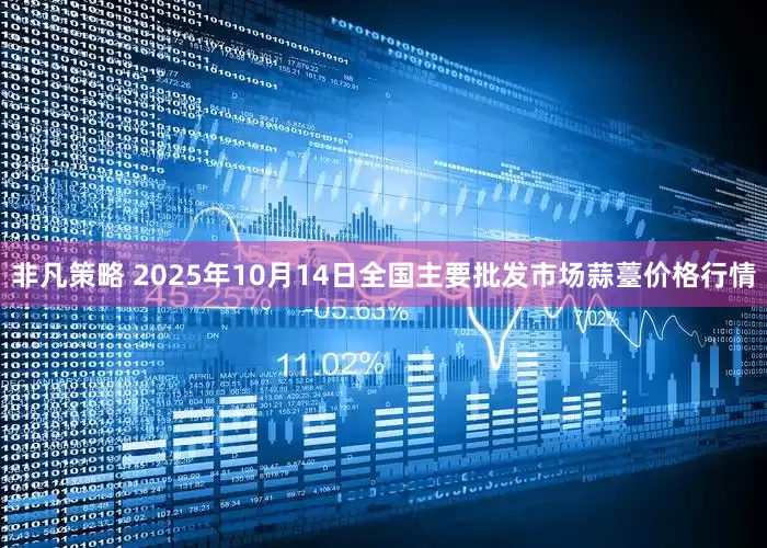 非凡策略 2025年10月14日全国主要批发市场蒜薹价格行情