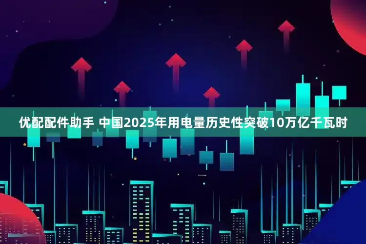 优配配件助手 中国2025年用电量历史性突破10万亿千瓦时