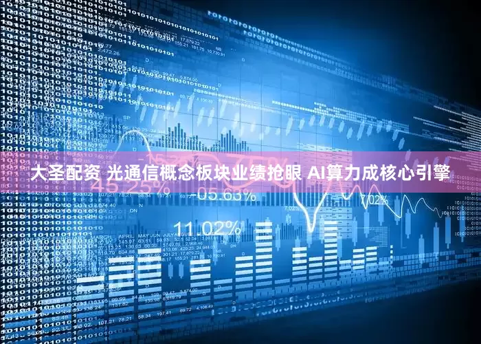 大圣配资 光通信概念板块业绩抢眼 AI算力成核心引擎